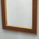 Danish Pine and Ceramic Tile Wall Mirror, 1960s