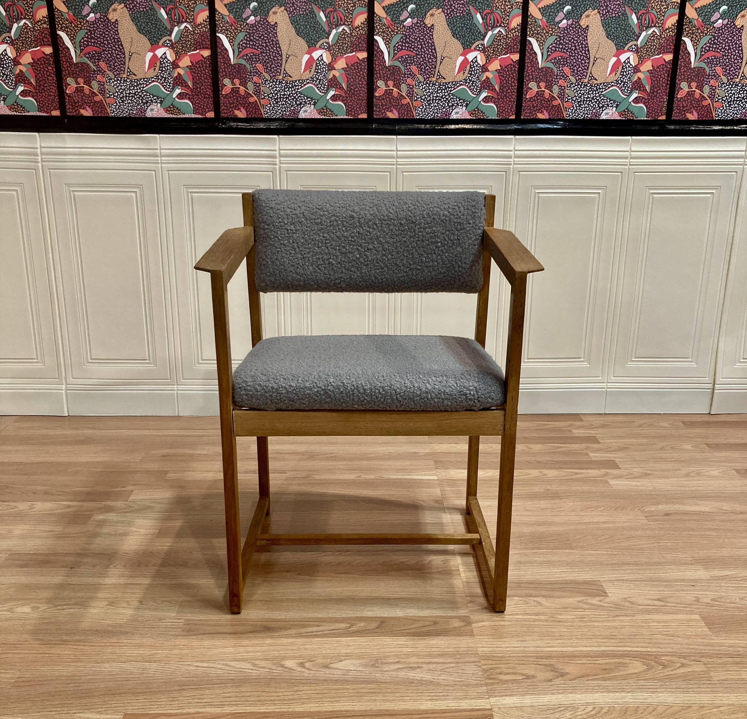 Armchair stamped "Scandinavian Design" 1950.