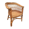 Child rattan chair from the 60s and 70s