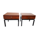 Pair of bedside tables by Marcel Gascoin 60