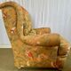 Vintage wingback chair, Burov brand, 1990s.