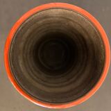 Ravelli ceramic scroll vase, Netherlands, 1993