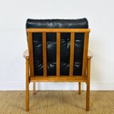 Scandinavian armchair in teak 1960