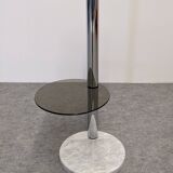 Space age side table or end table, France circa 1970.