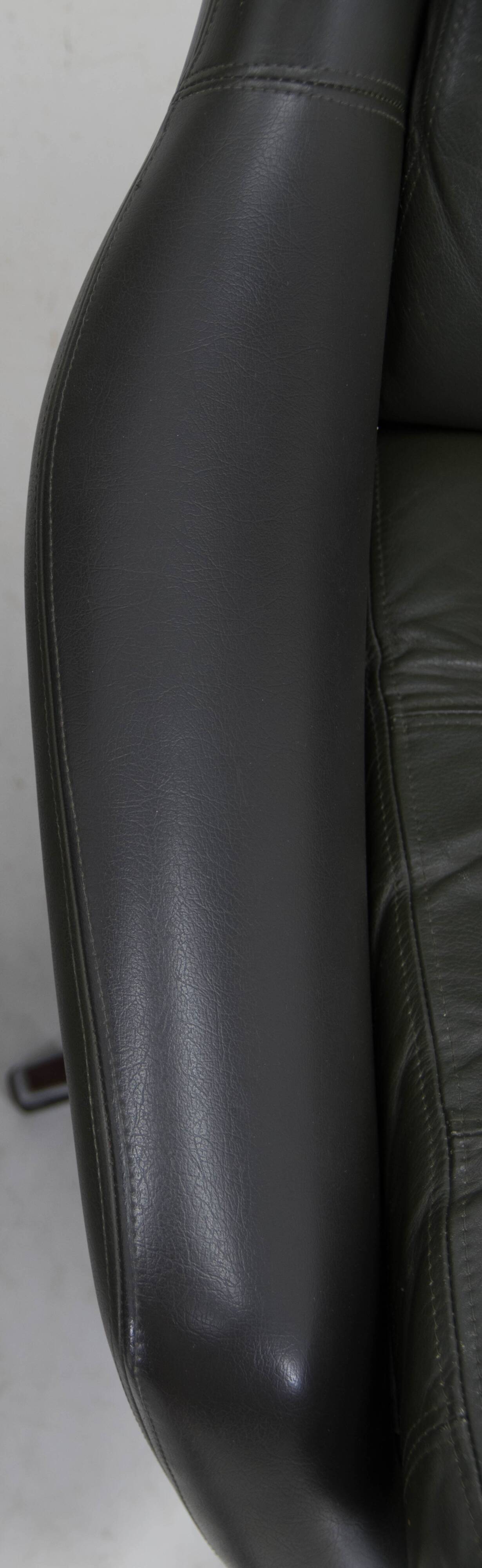 Midcentury Swivel Rocking Armchair, Peem, Finland, 1970s