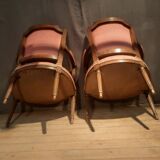 Paire de fauteuil de style Louis XVI