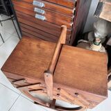 Old vintage woodworker