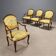 Fauteuils anciens style baroque en noyer sculpté XIX-XX siècle
