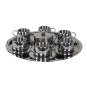 Coffee set, Italian design, 1980s, manufactured in Italy