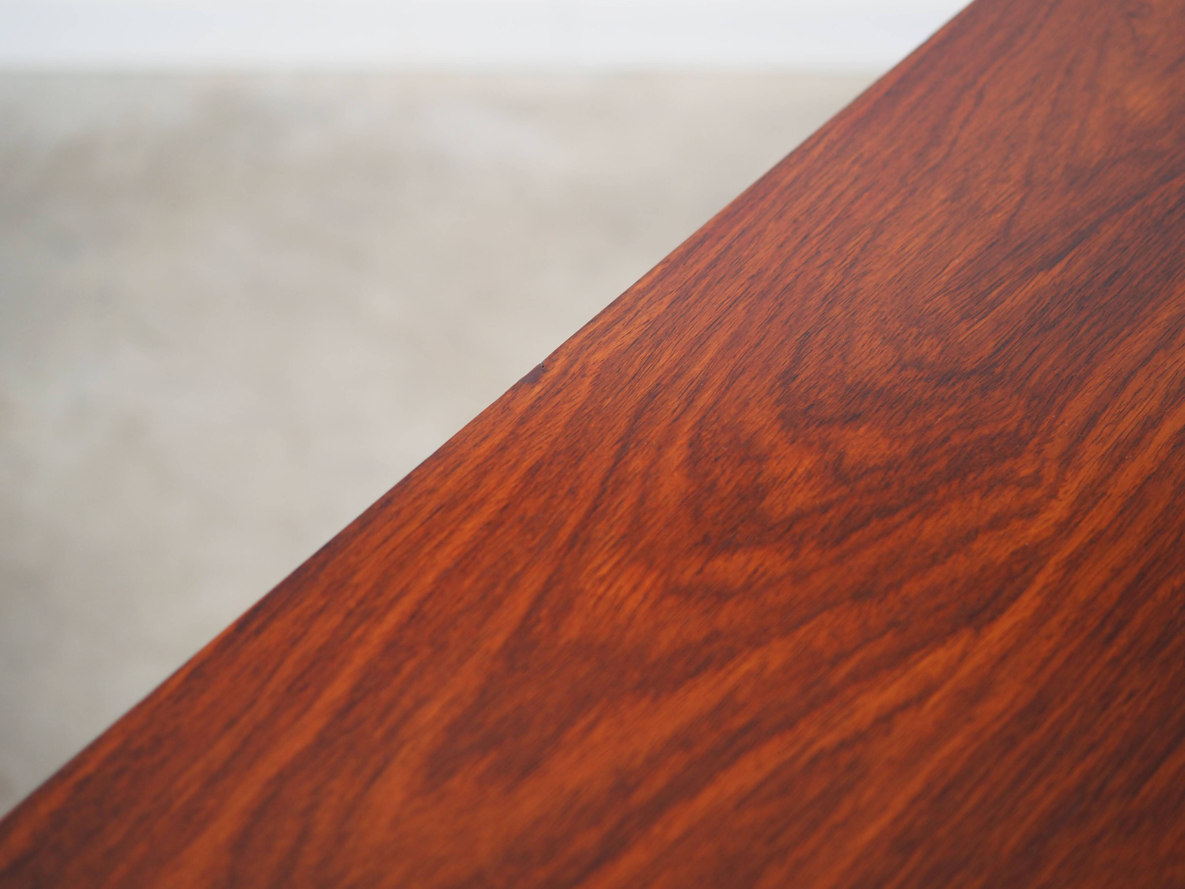 Danish rosewood highboard, 1970s