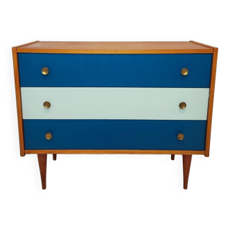 Vintage two-tone chest of drawers