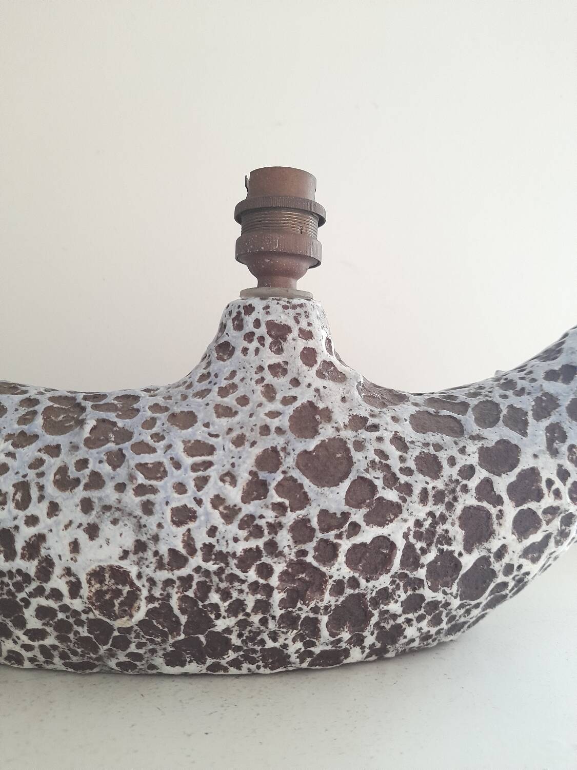 Vallauris lamp base 1950 Marino Le Vaucour