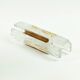 Danish Mid-Century Glass & Brass Aladdin Wall Light from Vitrika, 1960s/70s
