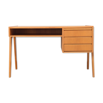 Bureau en bois pieds compas