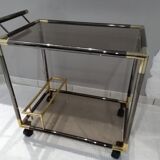 All pull-out tables, serving, table low vintage 1970