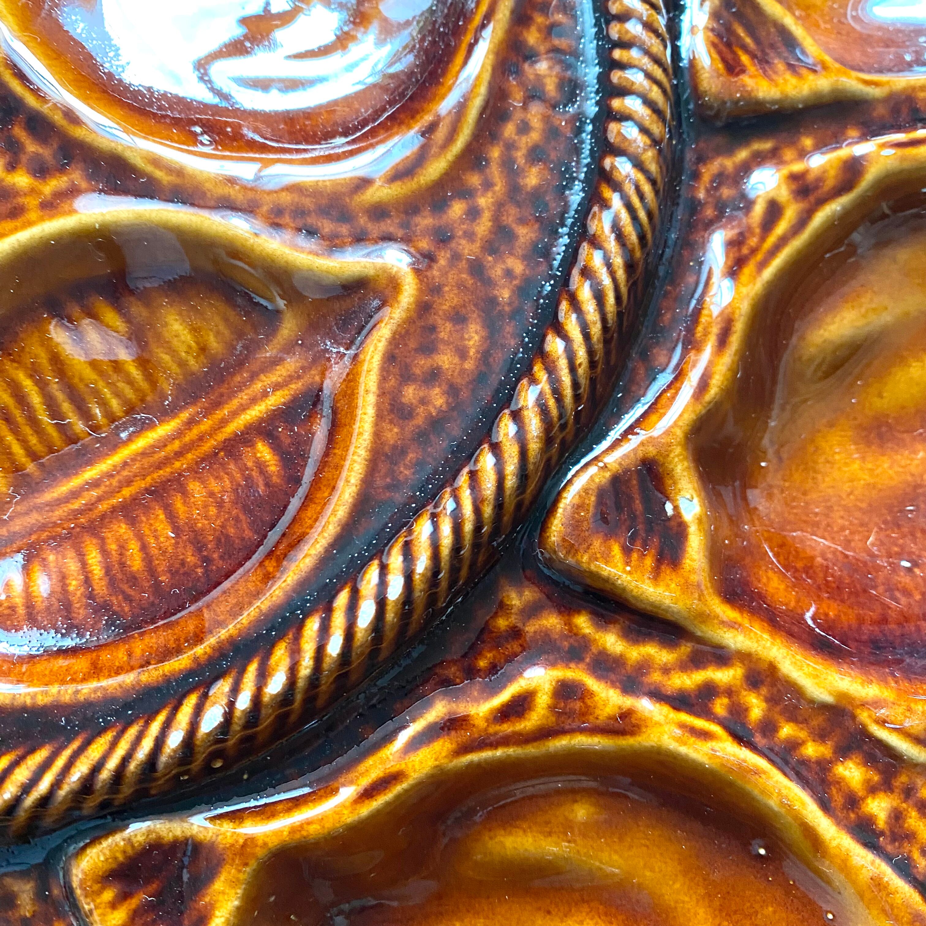 St Clément ceramic oyster service