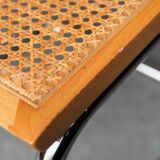 Set of 7 'Cesca' dining chairs by Marcel Breuer.