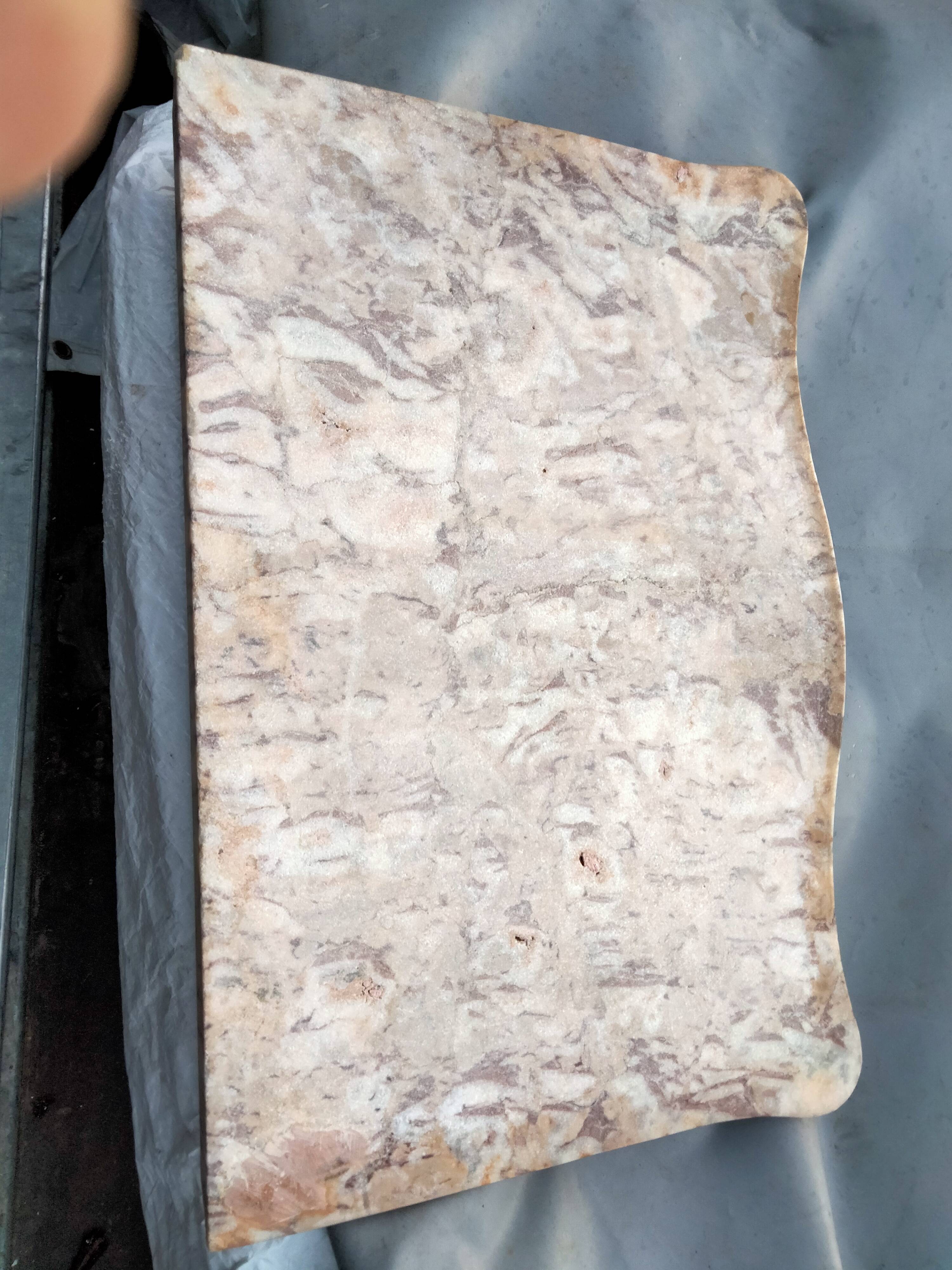 Dresser rag maker style louis xv marquetry marble top