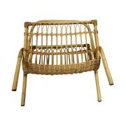 Vintage Wicker Newspaper Rack, Boho/PRL, Franco Albini Style, Italy 1970s
