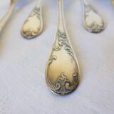 6 vintage silver metal tablespoons 2106265