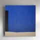 Blue trio original painting on stretched canvas 80x80