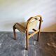Bentwood armchair from the 1980s, upholstered, Scandinavian style, for dining room or office.
