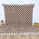 Handmade wool berber rug 290 x 230 cm