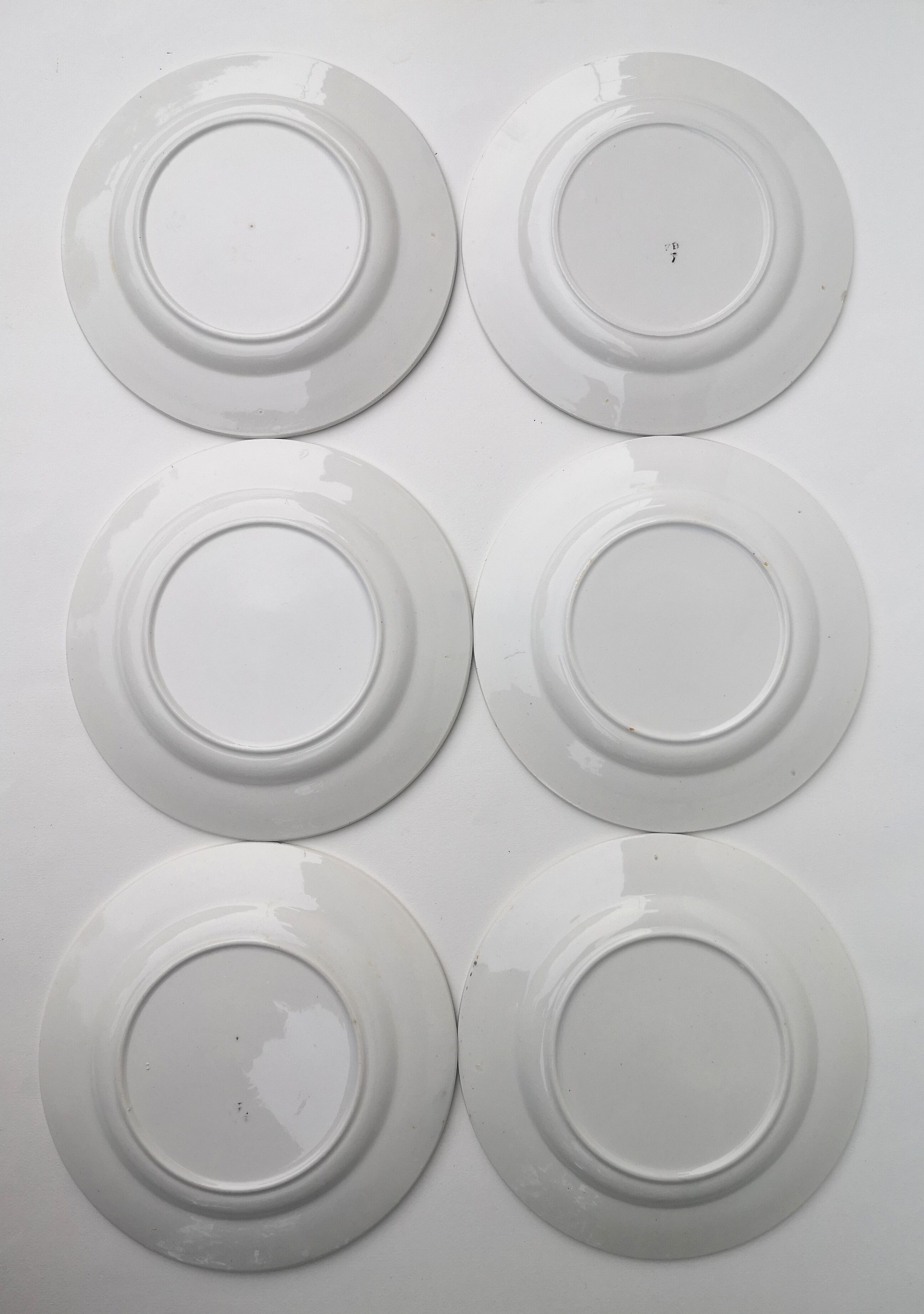 Badonviller birds dessert plates