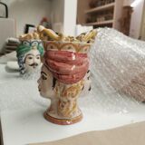 Sicilian vase double popolo
