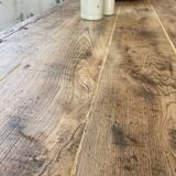 XL central island workbench oak