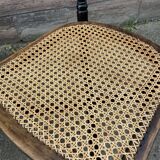 Rare Viennese bistro chair curved wood 1900