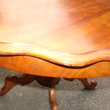 Table - end table in Walnut of the XIX century