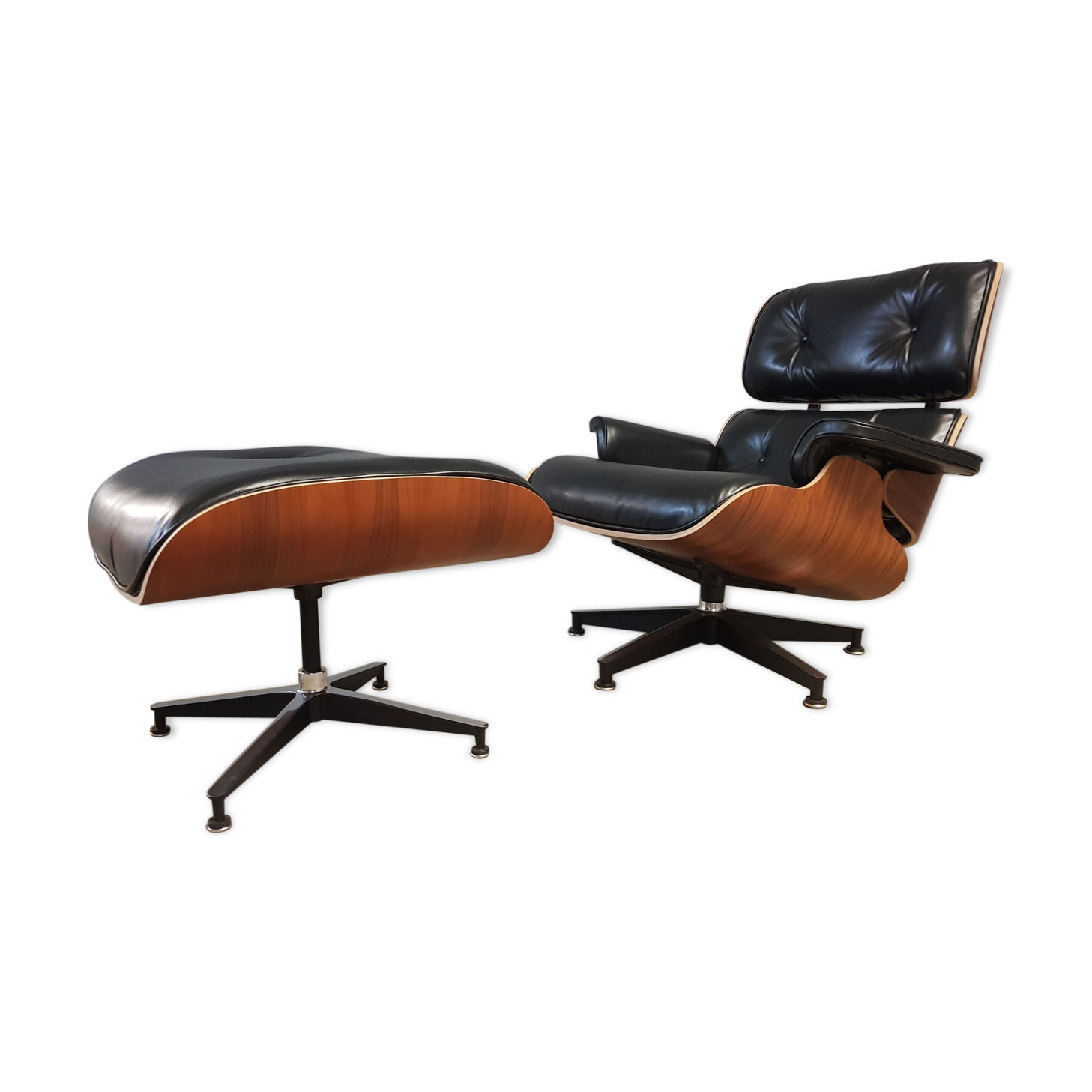 Lounge chair and ottoman from Ray and Charles Eames