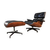 Lounge chair et son ottoman de Ray et Charles Eames