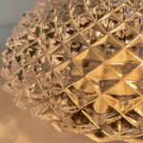 50s semi-crystal ceiling light