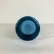 Vase verre bleu vintage style scandinave
