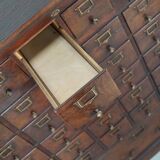 Grande armoire de notaire / classeur en chêne français, années 1920/30