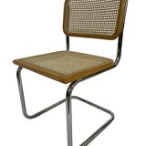 Cesca design chair b32 model in chrome