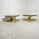 Paire de tables Pierre Vandel 1970
