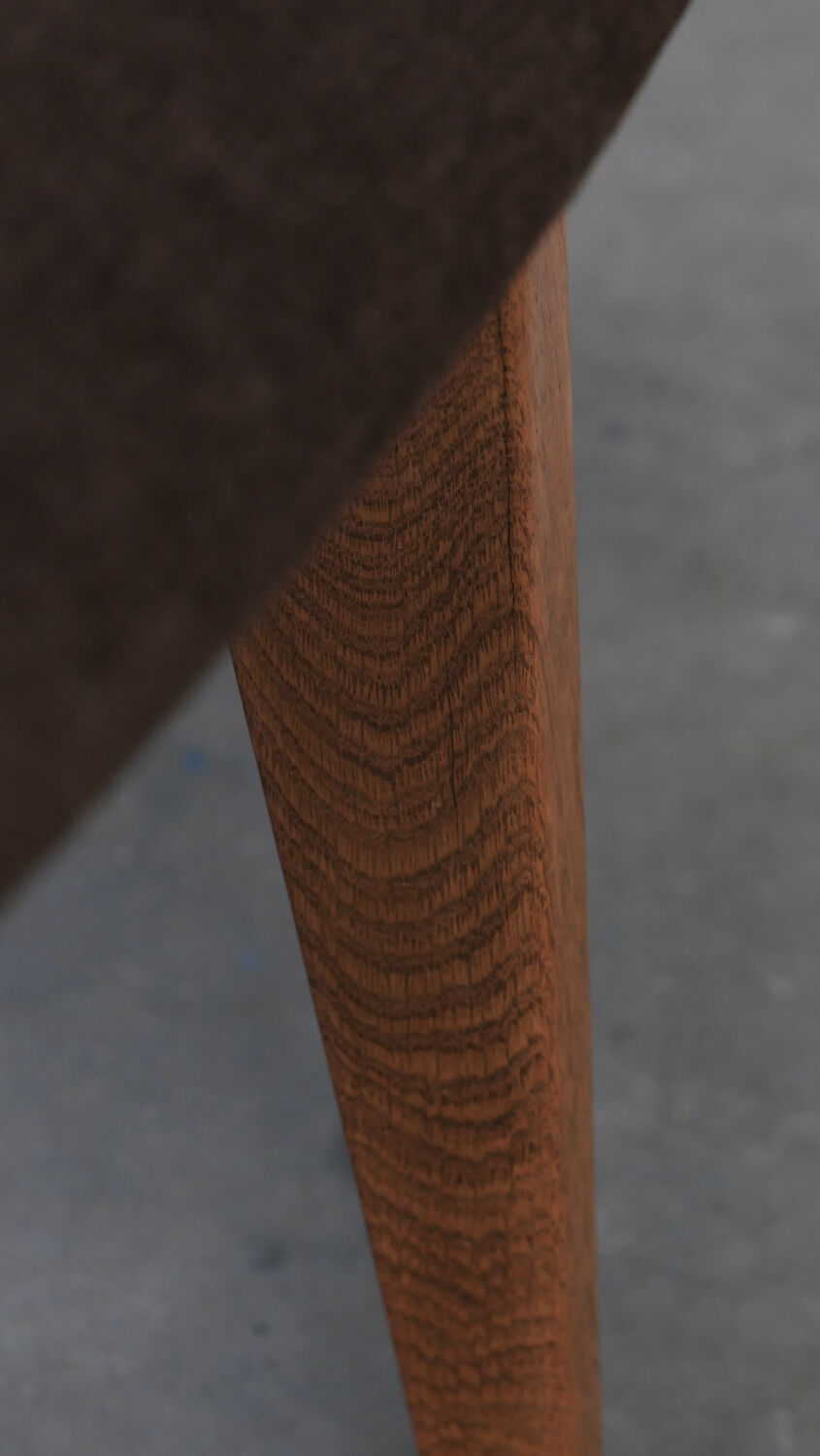 Set of six marcel gascoin chairs model ca, arhec edition.