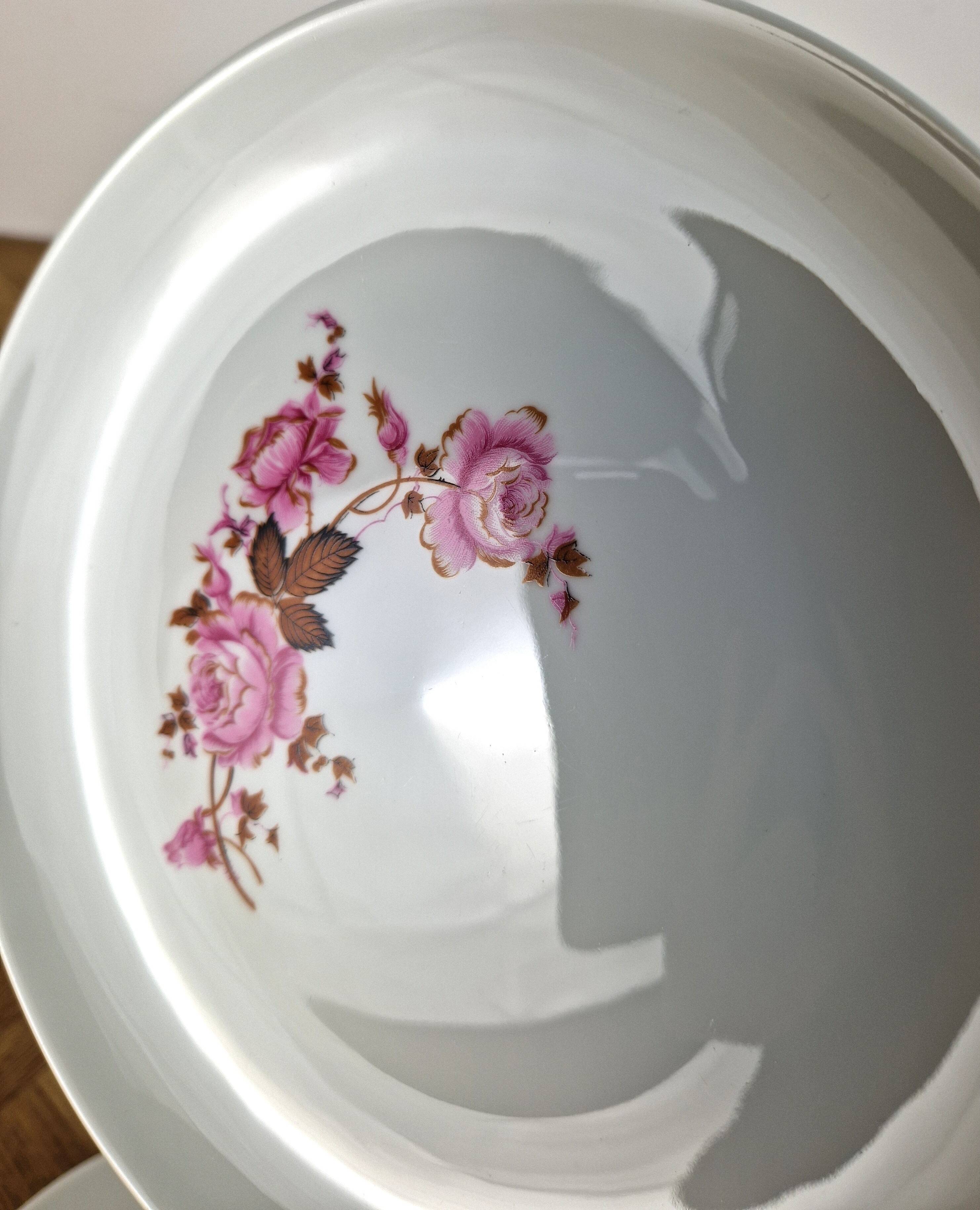 Limoges porcelain dessert service