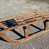 Luge vintage en bois