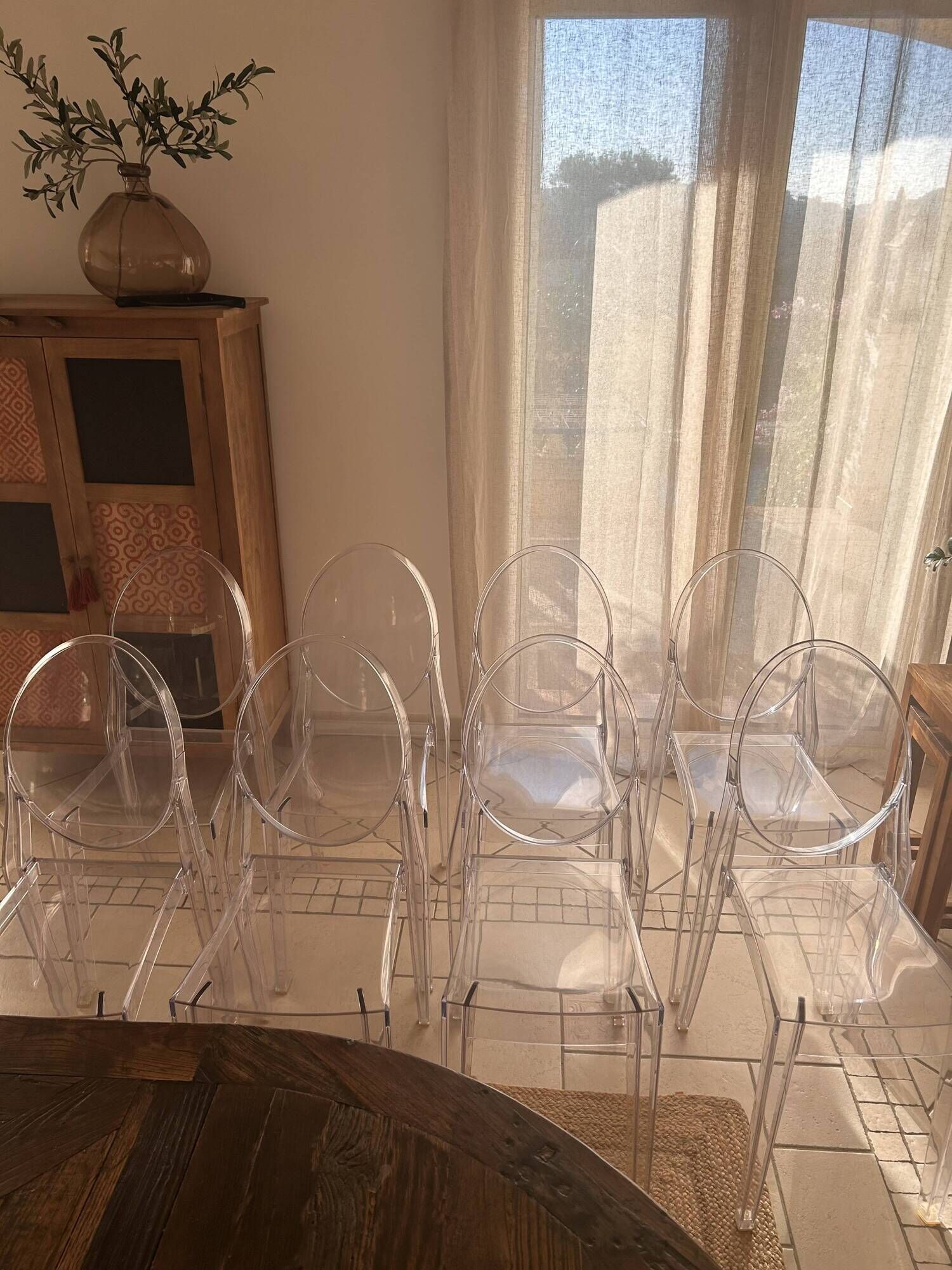 Chaise kartell chaise  victoria ghost