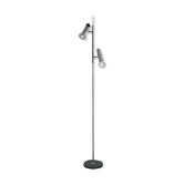 Vintage floor lamp with 2 spots 1970