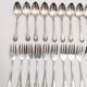 Deetjen 109 Piece Silverware Set Silver Metal Cutlery Set for 12 People