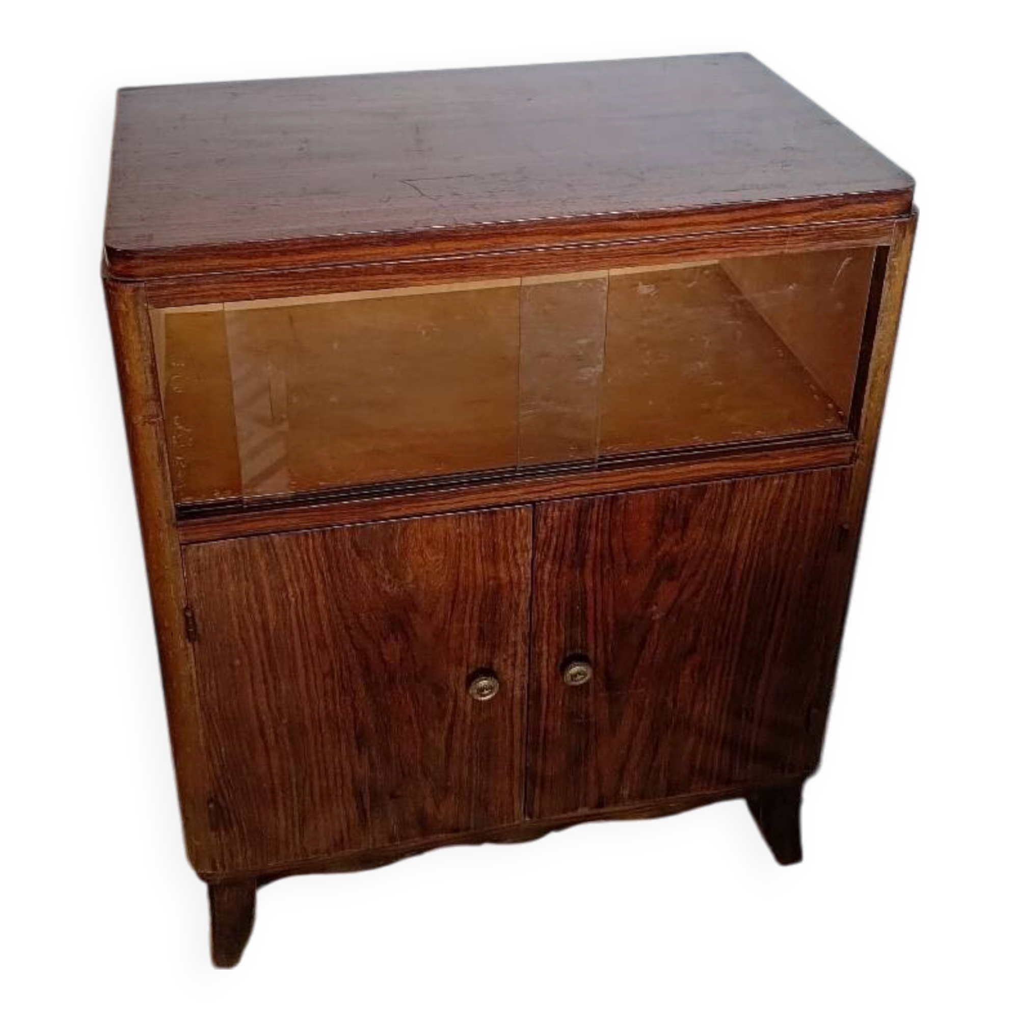 Rosewood bar cabinet