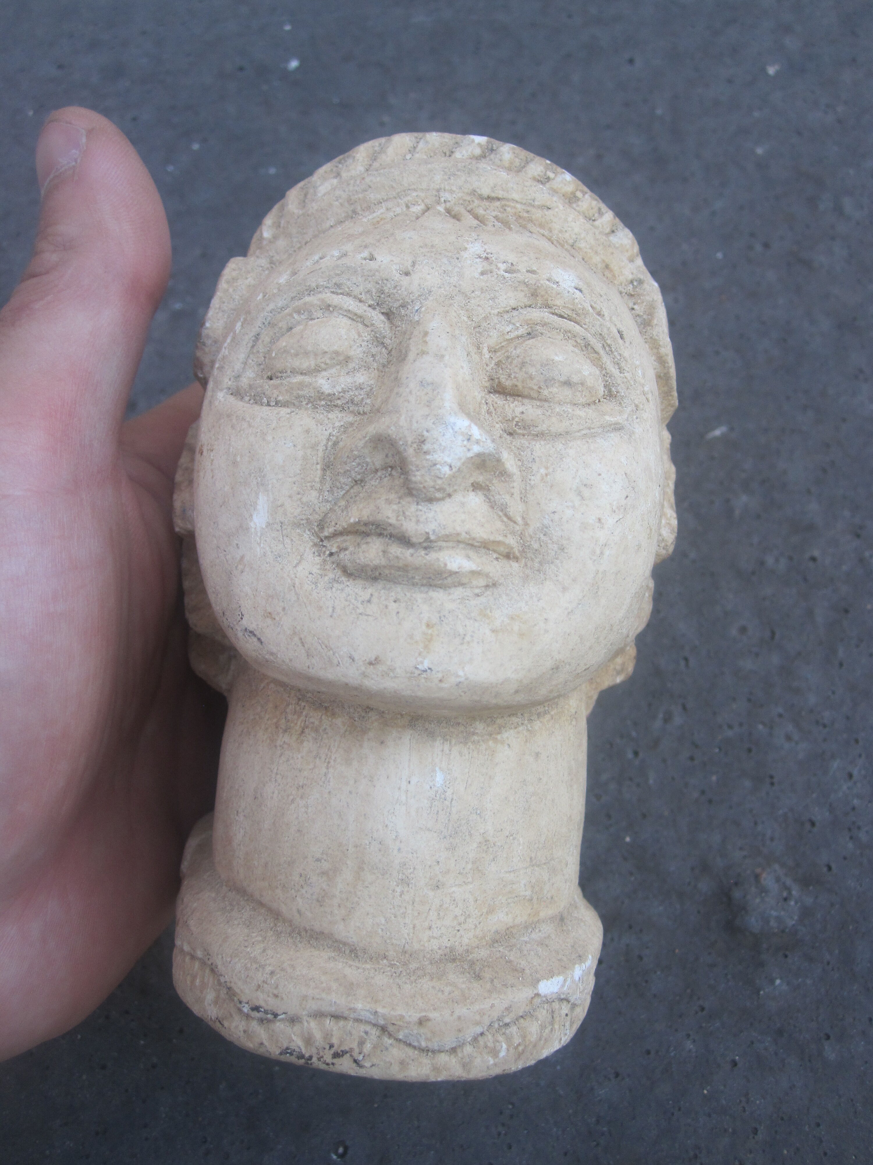 Stone head