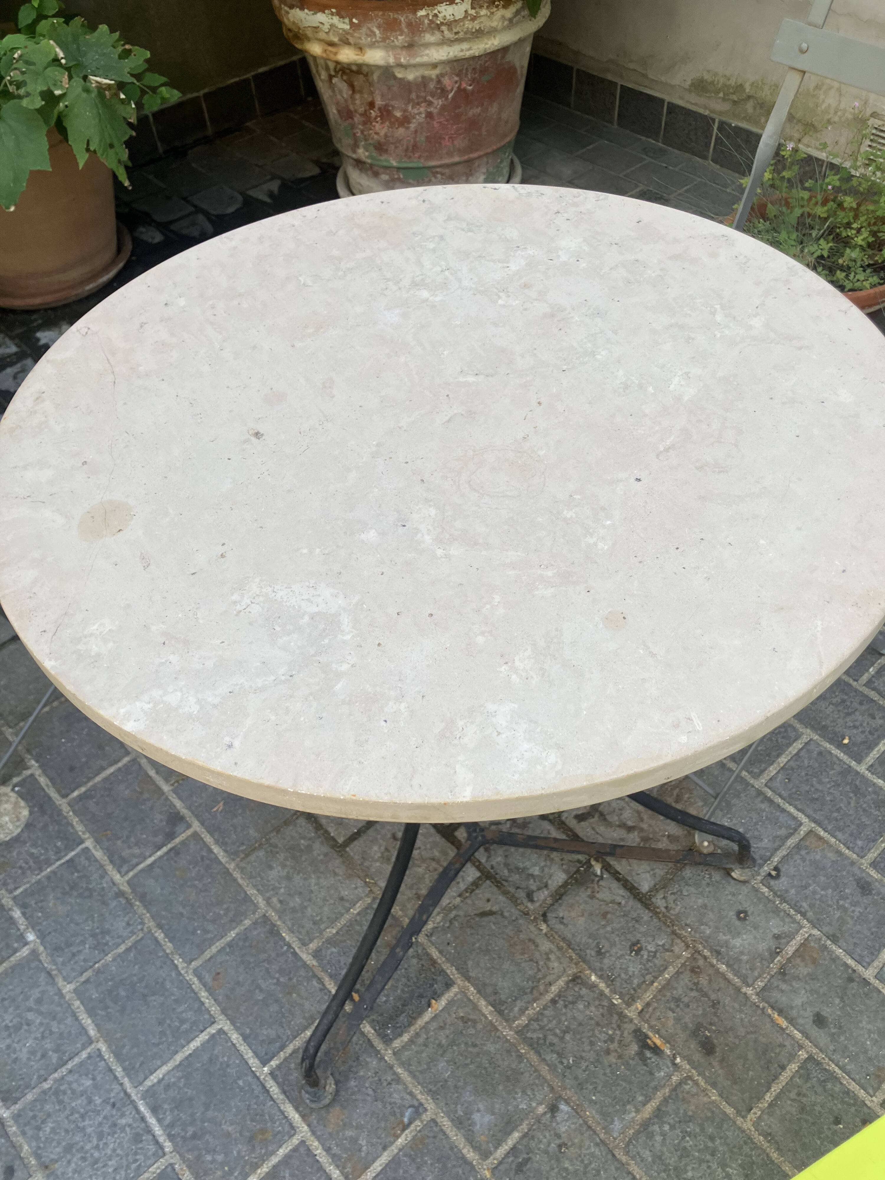 Bistro table for garden or balcony