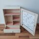 Toilet cabinet or medicine cabinet, vintage, with mirror, squirrel