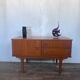 Scandinavian enfilade, teak tv stand design 1960 vintage